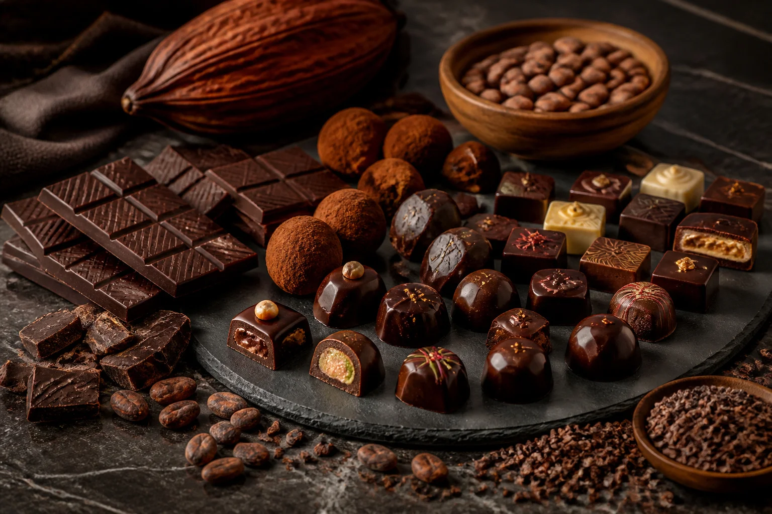 Chocolats artisanaux dexception