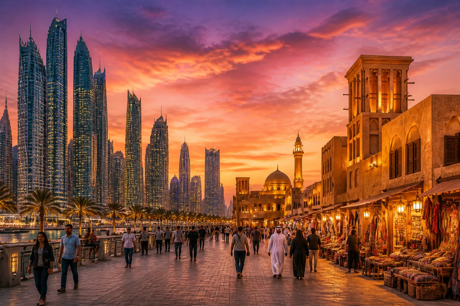 Dubai entre modernite et tradition au crepuscule