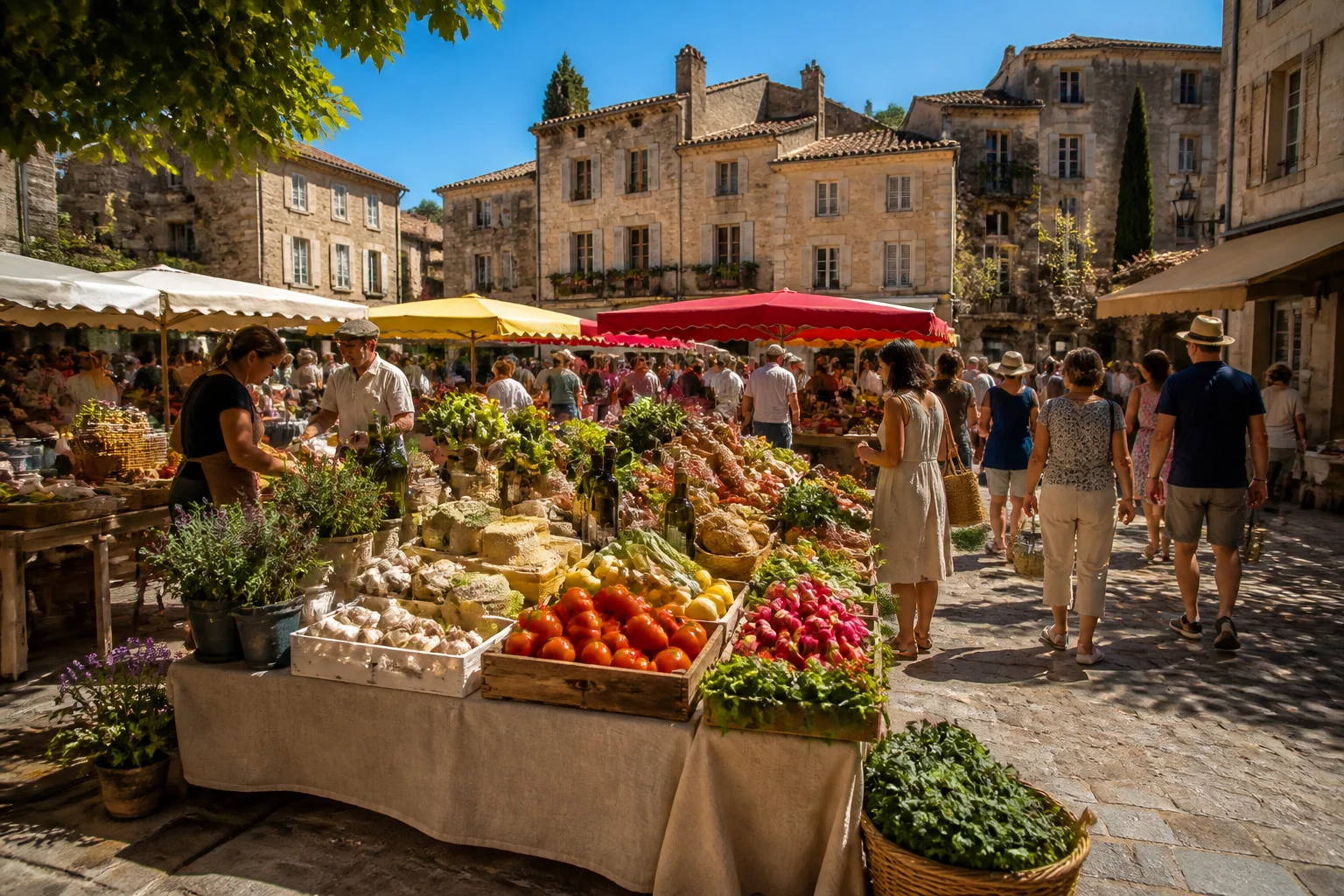 Marche provencal anime